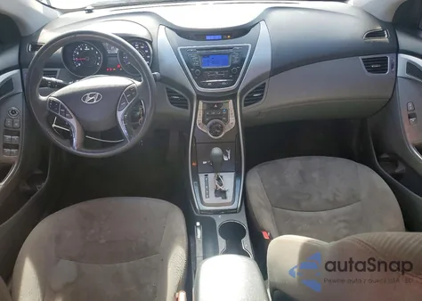 2013 Hyundai Elantra Gls z USA, uszkodzony, nr VIN 5NPDH4AE5DH234509